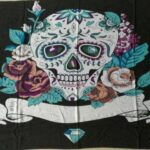 Square microfiber printed beach towel taro beach towel - Image 4