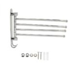 Rotating Towel Rail with Hooks - Image 3