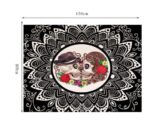 Square microfiber printed beach towel taro beach towel - Image 3