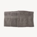 Light Grey Diamond Face Towel - Set of 3 - Image 4