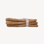 Camel Dash Striped Face Towel - Set of 3 - Image 4