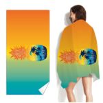 Beach Towel Printed Swimming Sweat Towel - Image 8