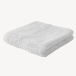 White Zigzag Hand Towel - Image 2