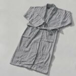 Grey Shawl Collar Bathrobe - Image 2